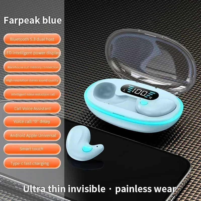 TWS Wireless Earphones With Active Noise Cancellation Bluetooth 5.3