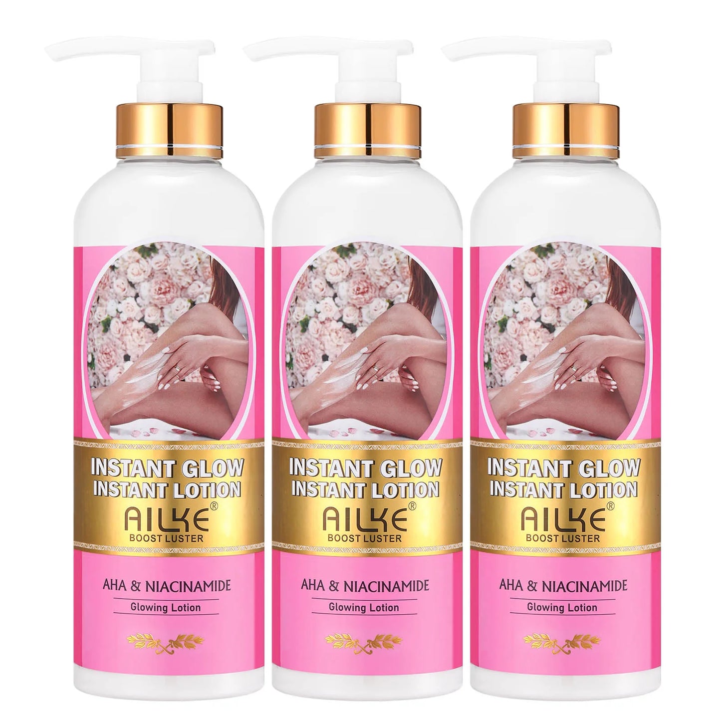 AILKE Organic AHA Skin Brightening Set Whitening Lotion