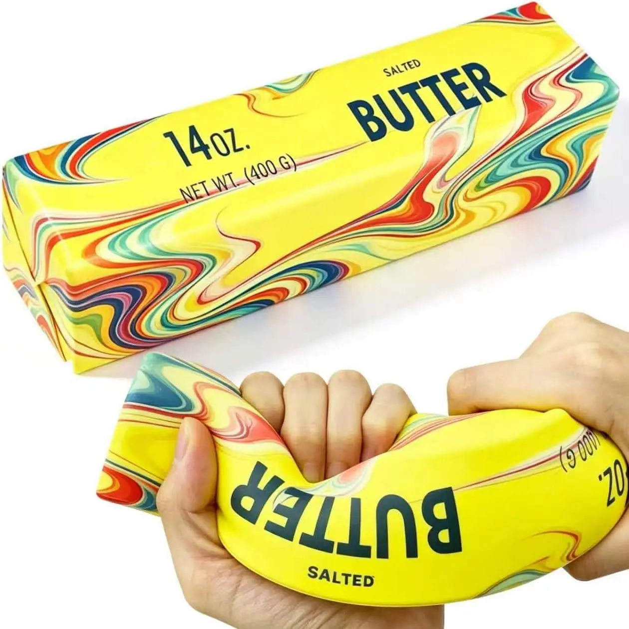 Giant Butter Squishy Toy Jumbo Slow Rising Squeeze Desk