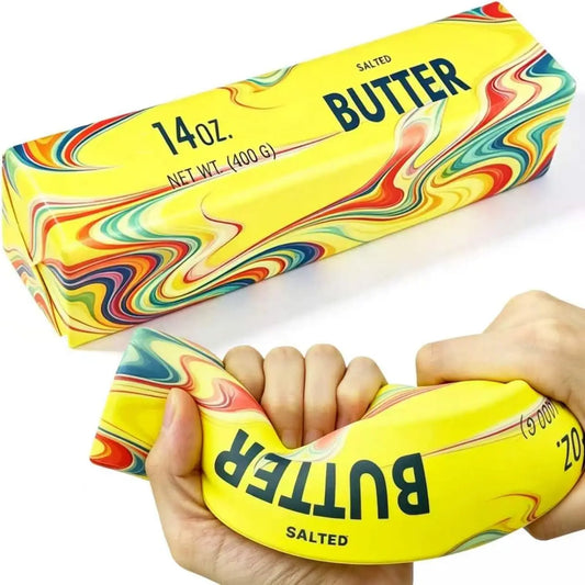 Giant Butter Squishy Toy Jumbo Slow Rising Squeeze Desk