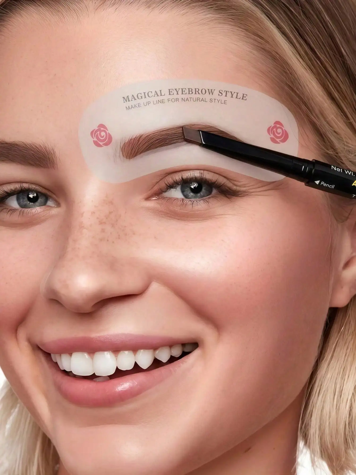 Reusable Eyebrow Shaping Stencils for Easy Makeup and Grooming