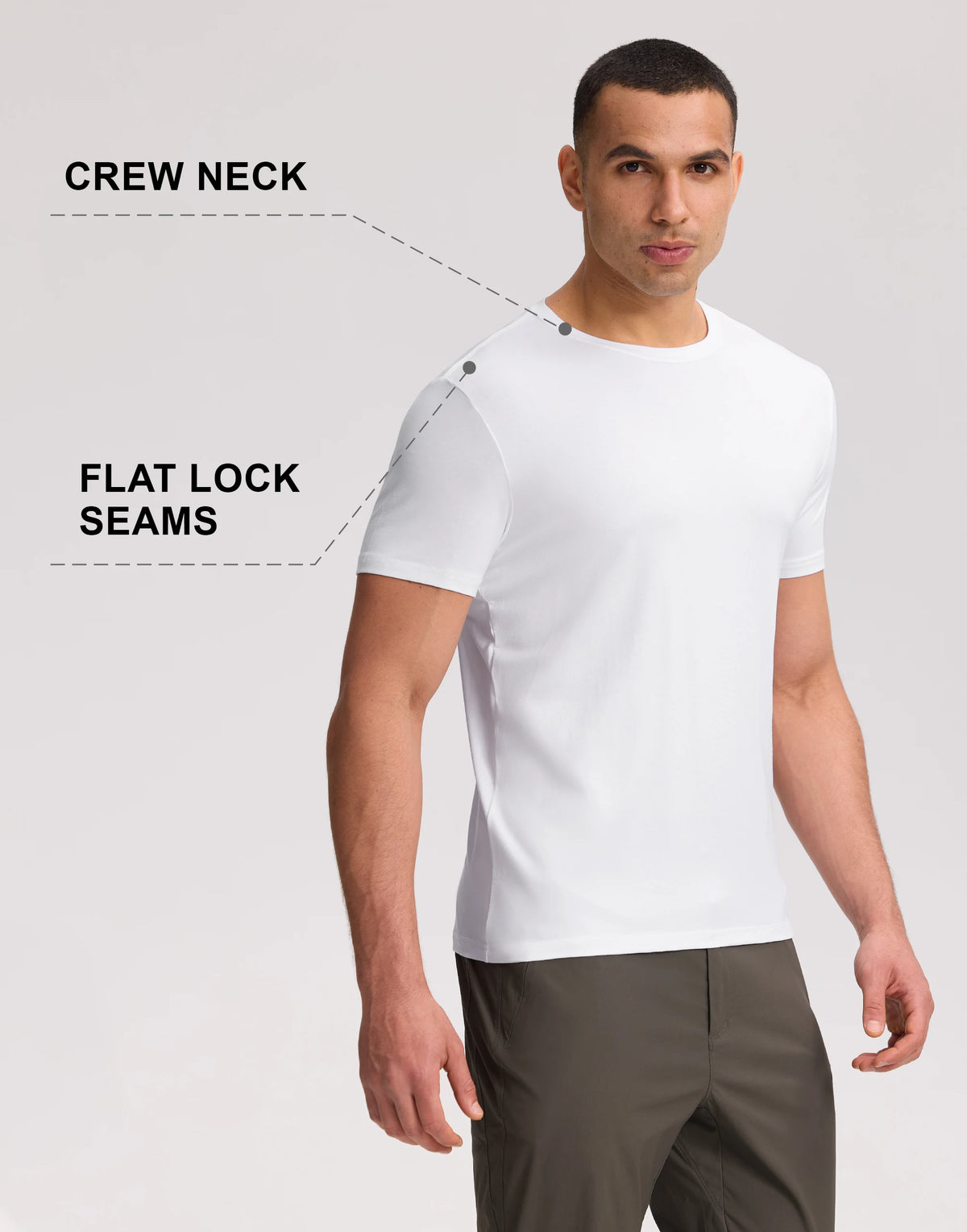 Pioneer Camp Men's Bamboo Viscose Soft Crew Neck T-Shirt