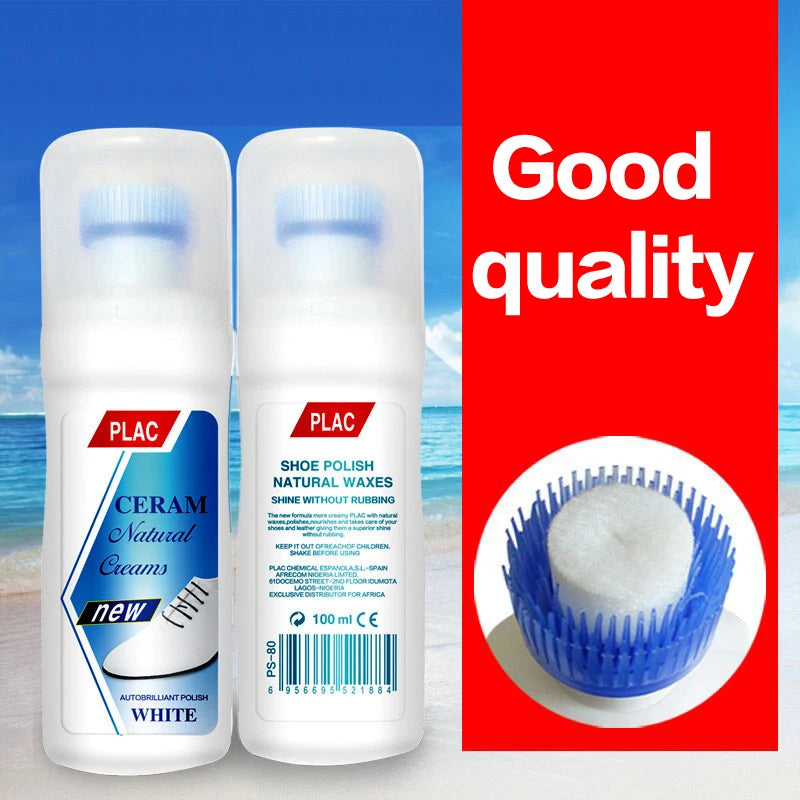 Shoe Cleaner Polish Brush Set For Leather Shoes And Sneakers