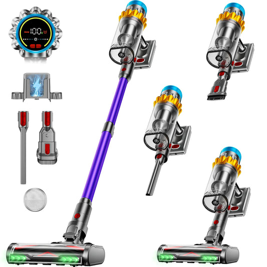 VAKERR X15 Pro Cordless Vacuum Cleaner With Pet Hair Suction