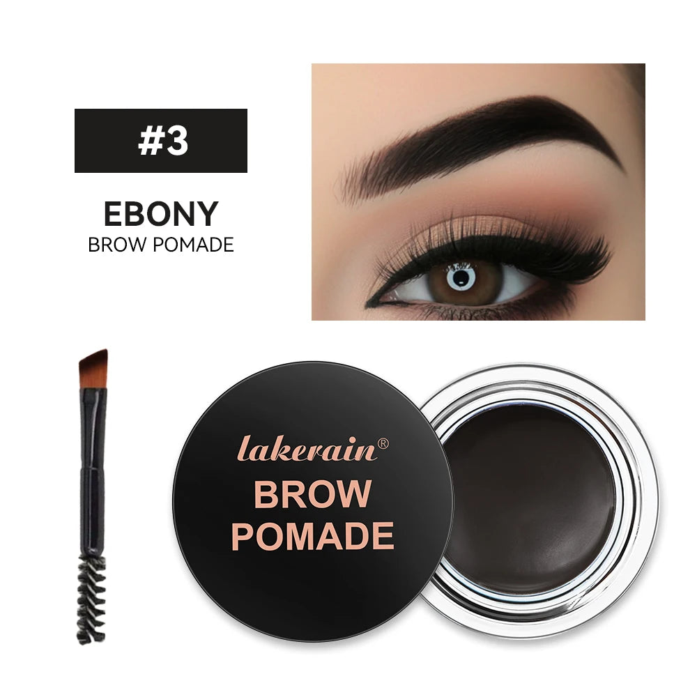 Ibcccndc Long Lasting Waterproof Eyebrow Pomade With Brush