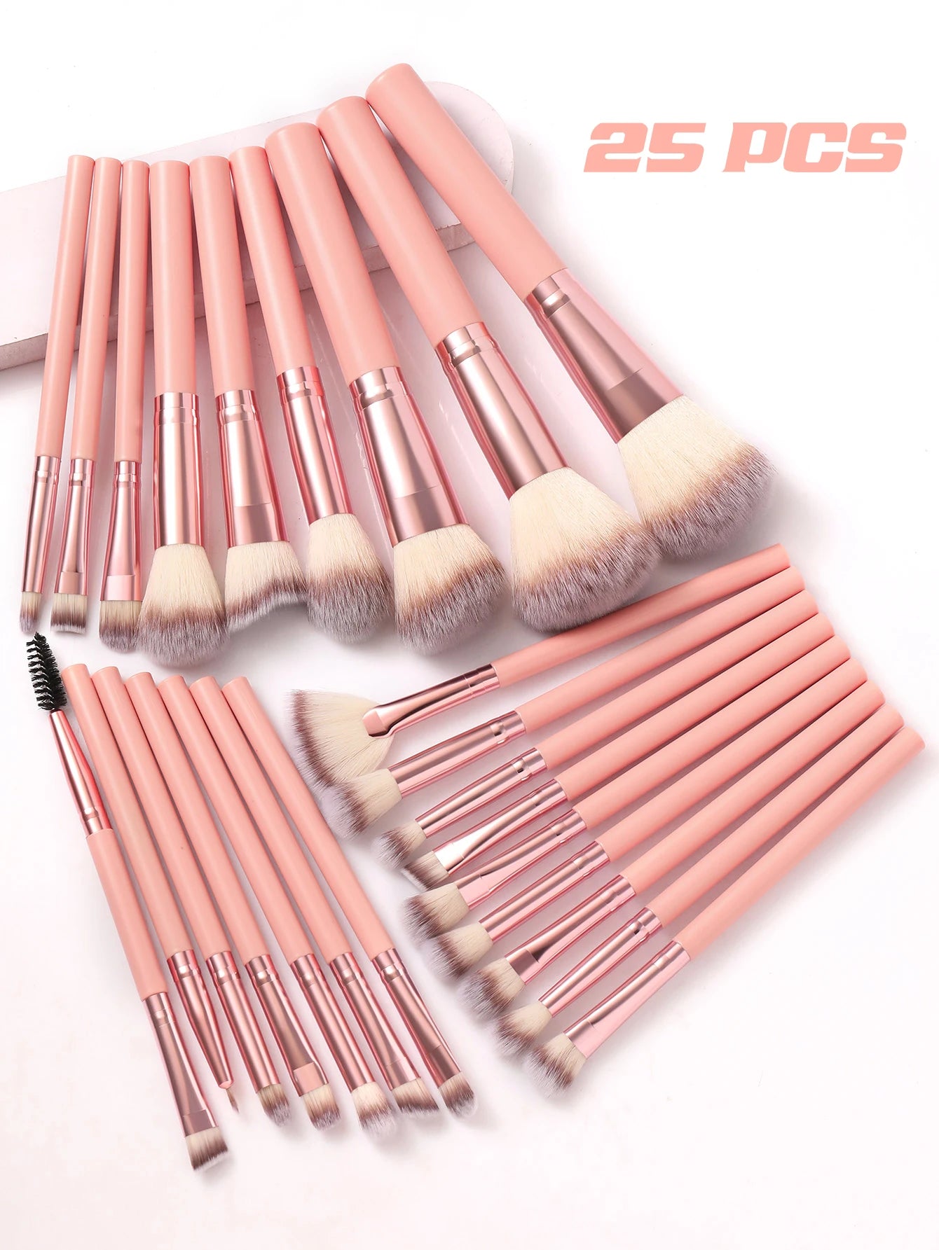 All-in-One 50-Piece Makeup Tools Set with Cosmetic Bag