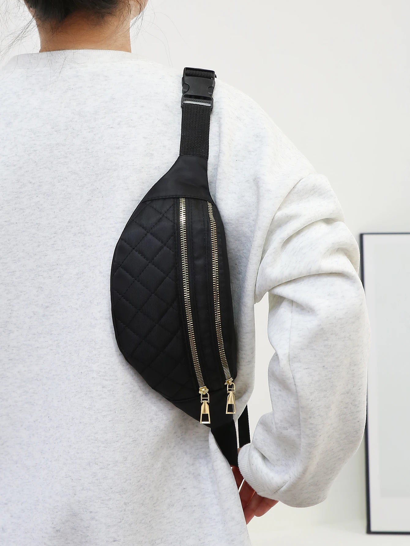 Nylon Waist Bag Fanny Pack For Women Belt Bag Crossbody