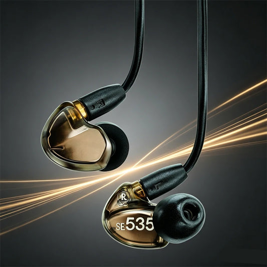 SE535 Active Noise Canceling Wired In Ear Stereo Earphones