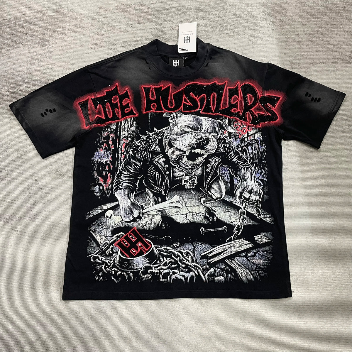 Premium Cotton Retro Loose Tee For Unisex Casual Wear