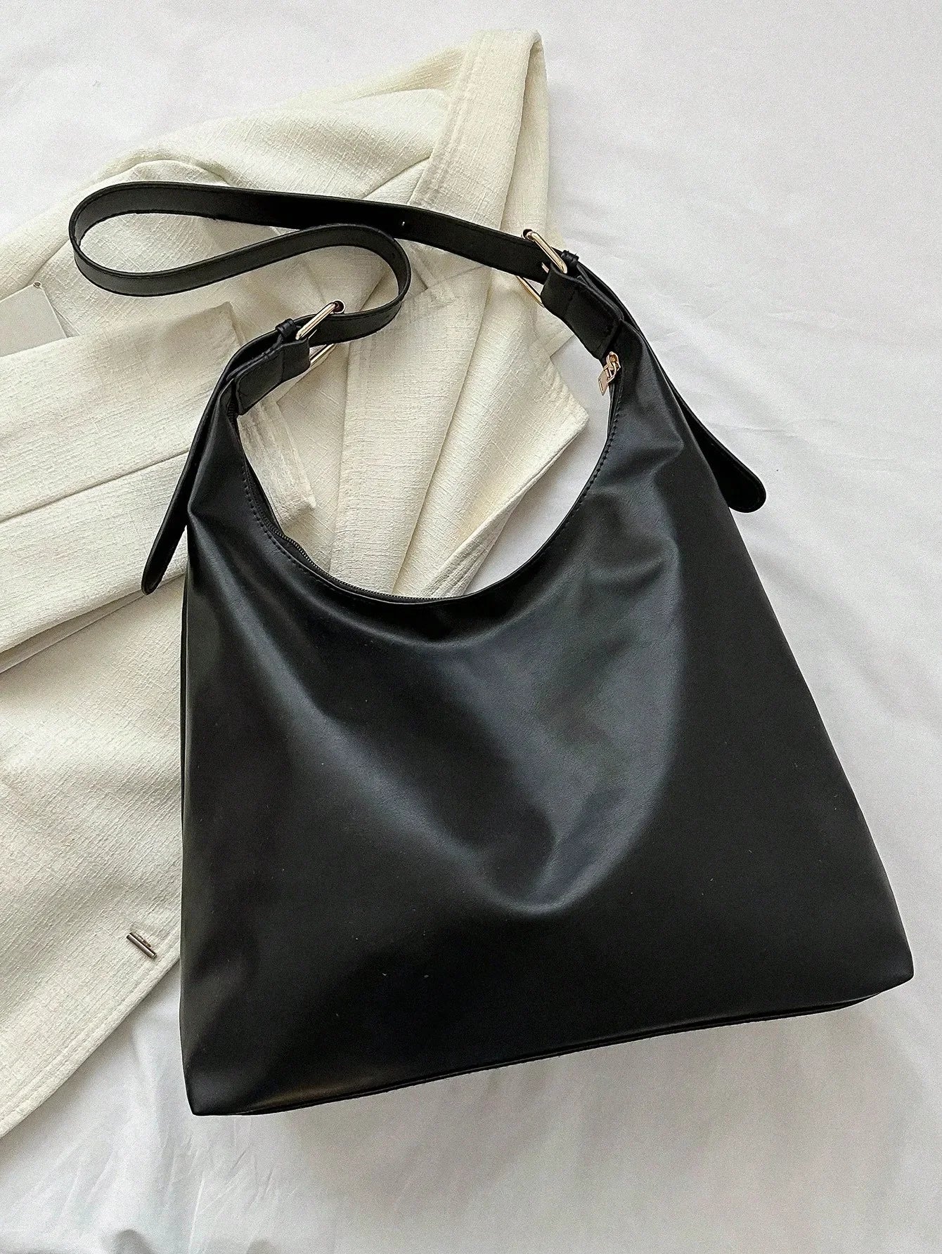 Denim Large Capacity Crossbody Bag For Women Multifunctional Tote