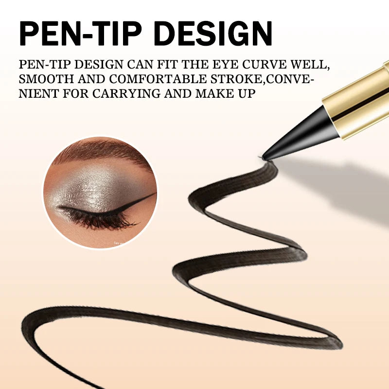 Waterproof Eyeliner Duo Two Pack Smudge Proof Fade Resistant