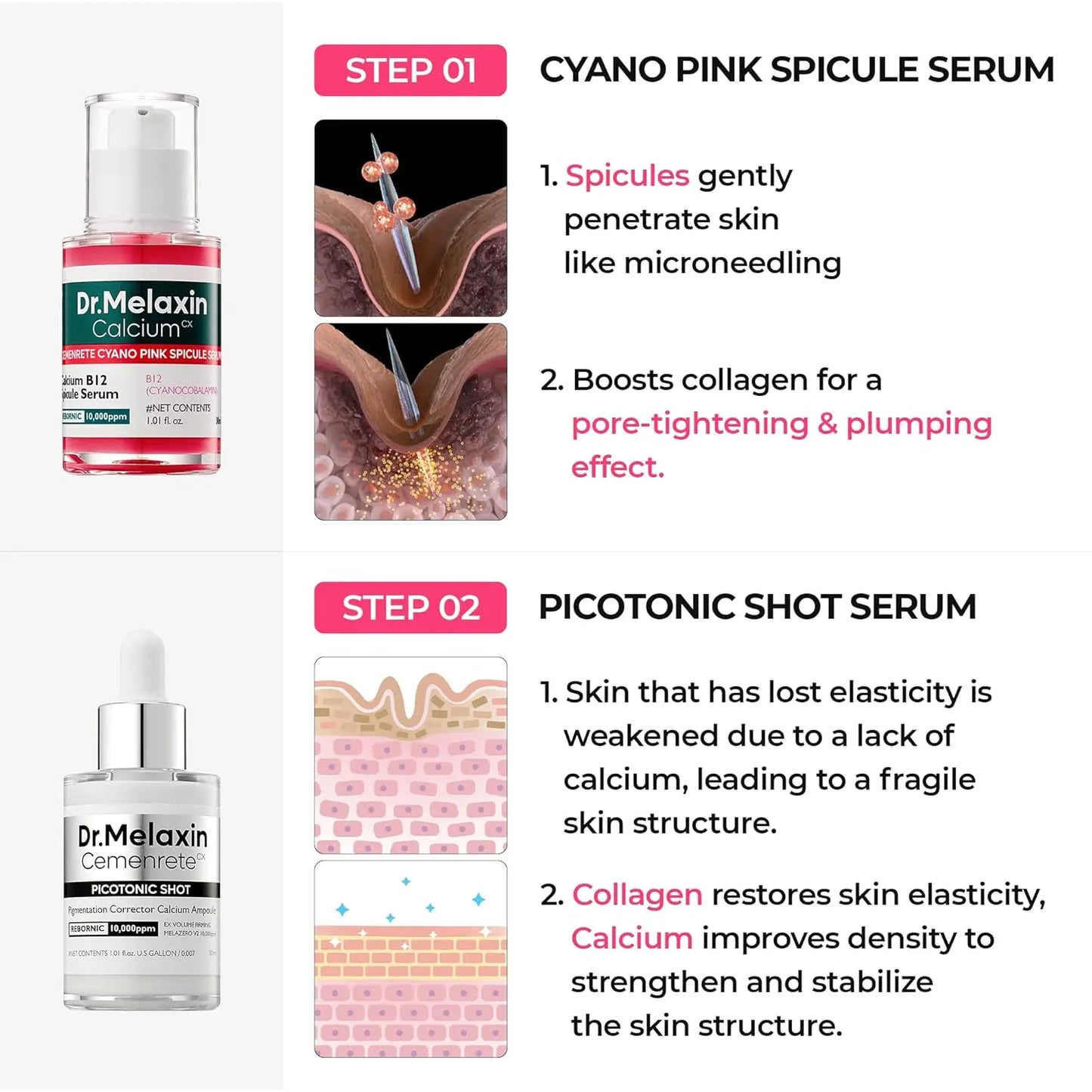 Dr.Melaxin Lumi Firm and Lift Duo Serum for Firming Skin