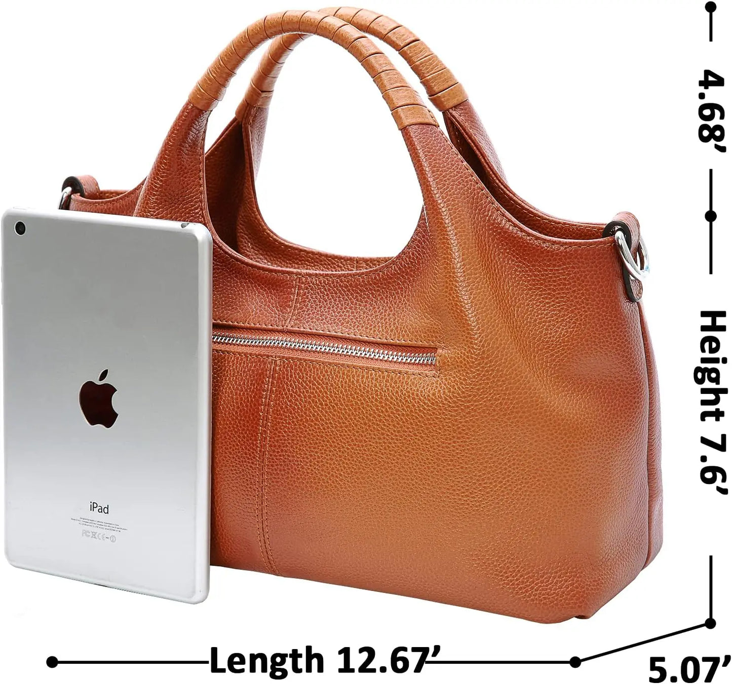 Genuine Leather Shoulder Bags Quiet Luxury Crossbody Handbags For Women