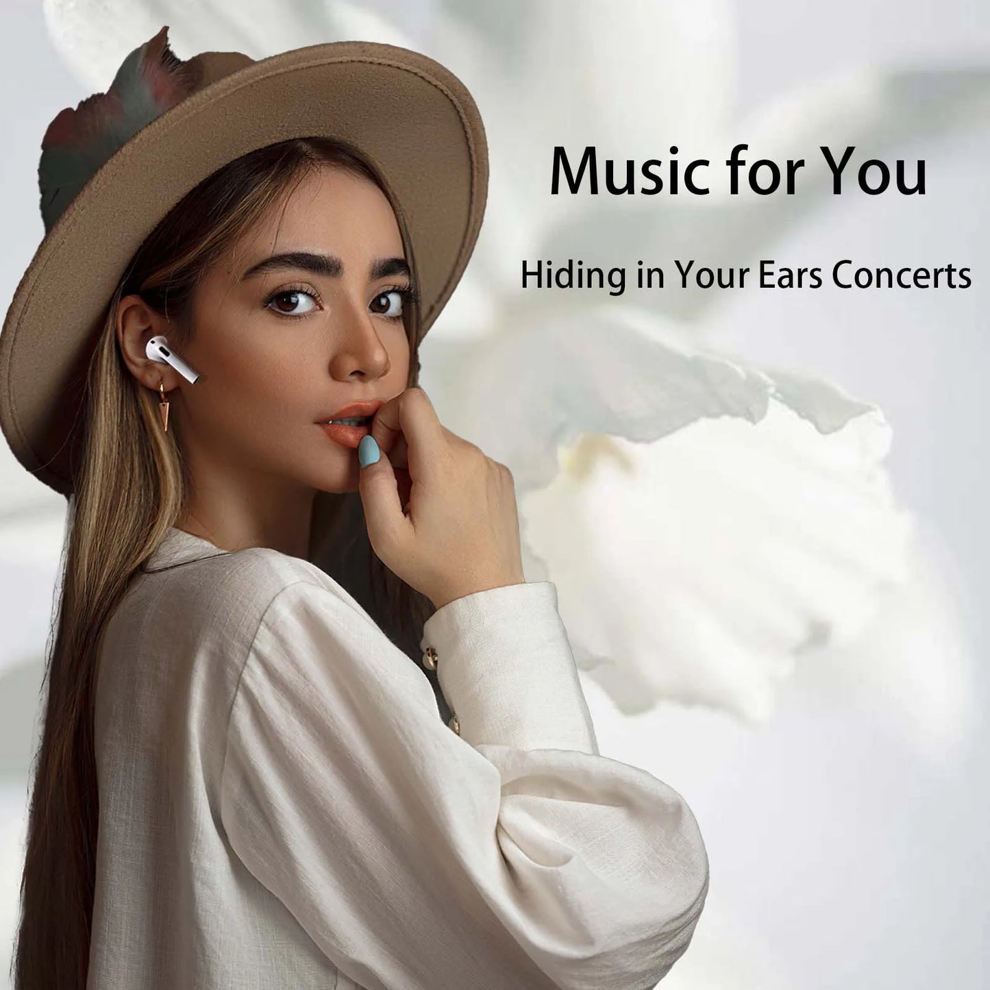 ZZLOVE Air Pro4 Wireless Earphones Bluetooth 5.3 Noise Canceling