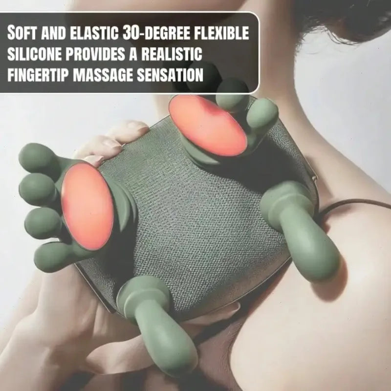 Shiatsu Neck Shoulder Massager With Heat Deep Tissue