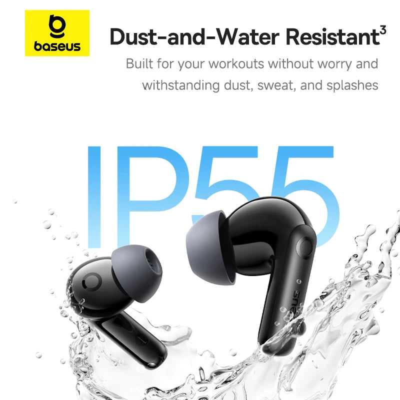Baseus Bass BP1 Pro Wireless Earbuds with Active Noise Cancellation