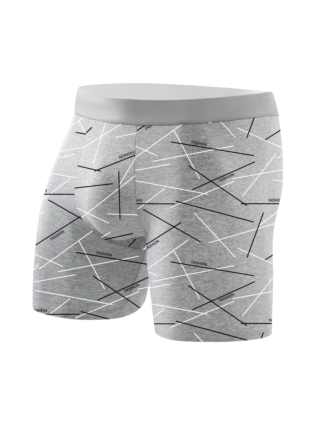 Vomaron 4 Pack Men's Premium Graffiti Print Boxer Briefs