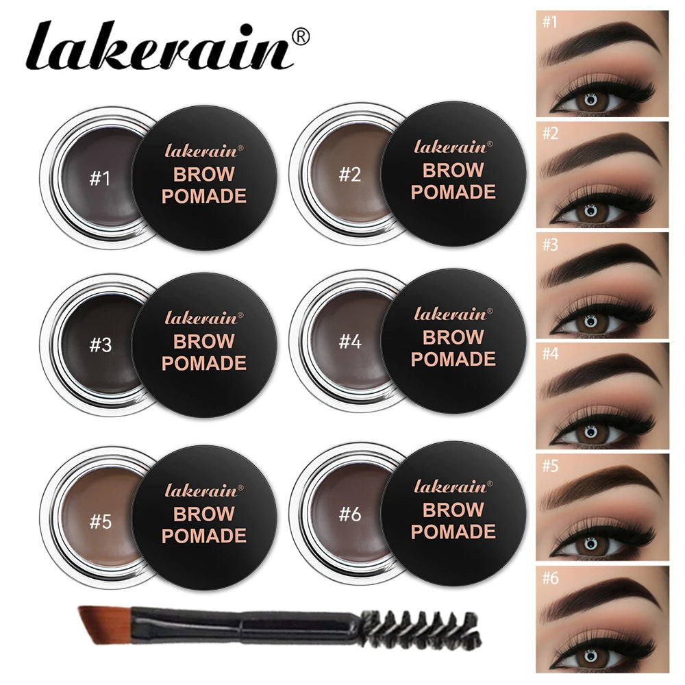 Ibcccndc Waterproof Eyebrow Tint With Brush Long Lasting Pomade