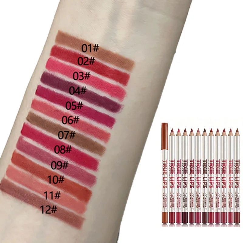 Complete Lip Gift Set With 24 Lip Glosses And Liners
