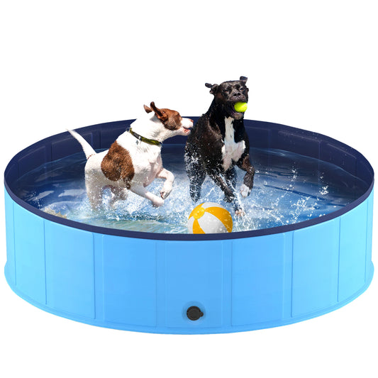 Portable Foldable Dog Pool Anti Slip Bath Tub For Pets