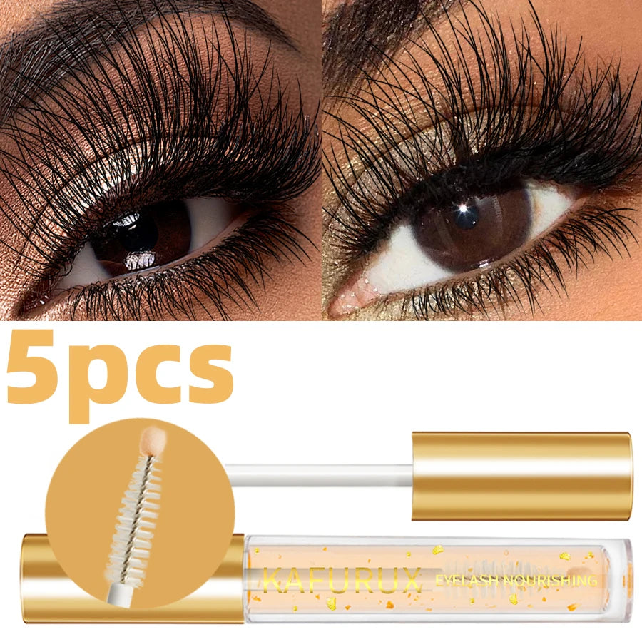 KAFURUX Nourishing Eyelash And Eyebrow Enhancer Serum For Longer Lashes