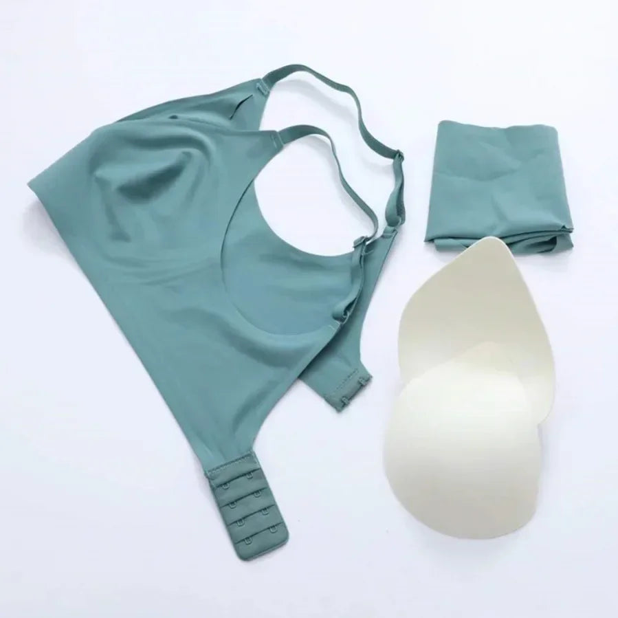Seamless Wireless Bralette With Removable Padding For Women