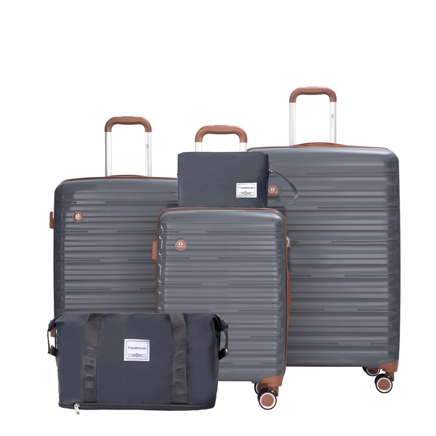 Travelhouse CN 5-Piece Luggage Set With Spinner Wheels TSA Lock