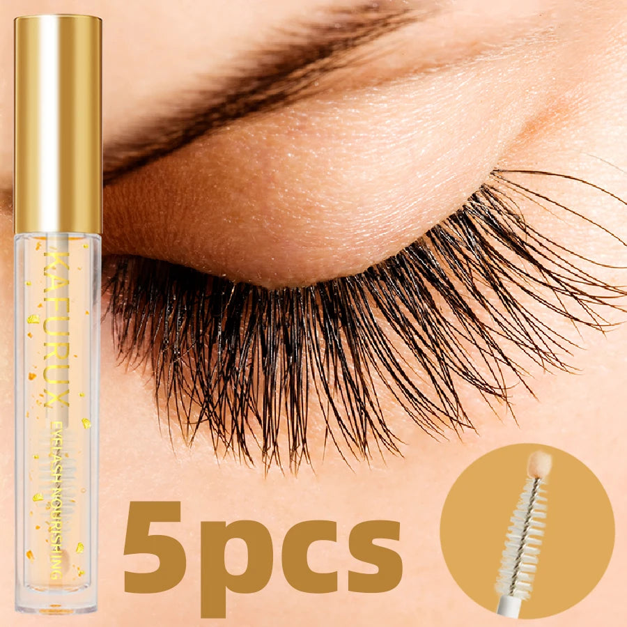 KAFURUX Nourishing Eyelash And Eyebrow Enhancer Serum For Longer Lashes