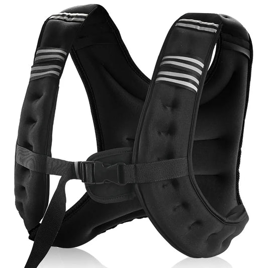 12lb Reflective Weight Vest For Workout And Running