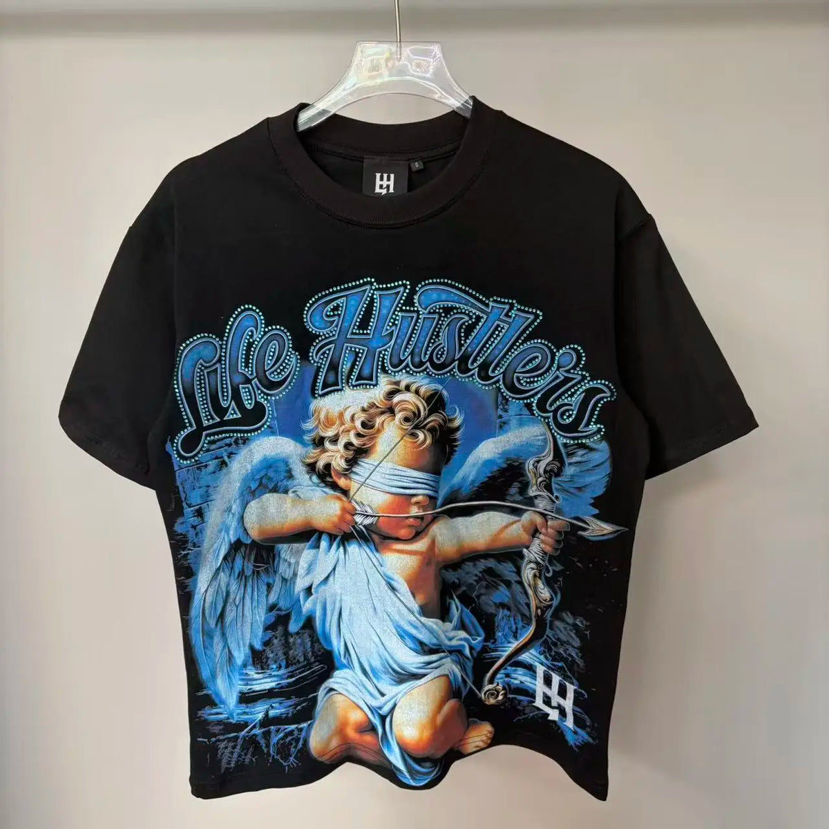 Premium Cotton Retro Loose Tee For Unisex Casual Wear