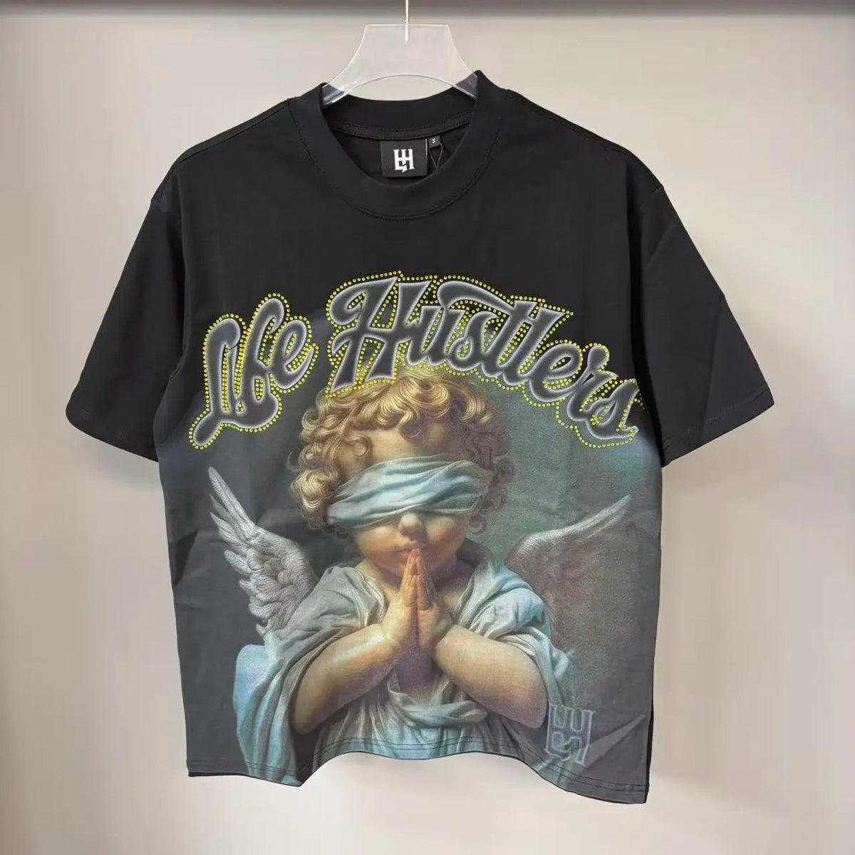 Premium Cotton Retro Loose Tee For Unisex Casual Wear