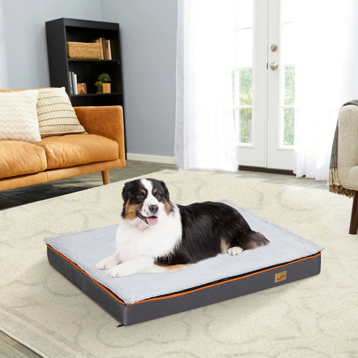 BINGOPAW Orthopedic Dog Bed With Washable Removable Waterproof Cover