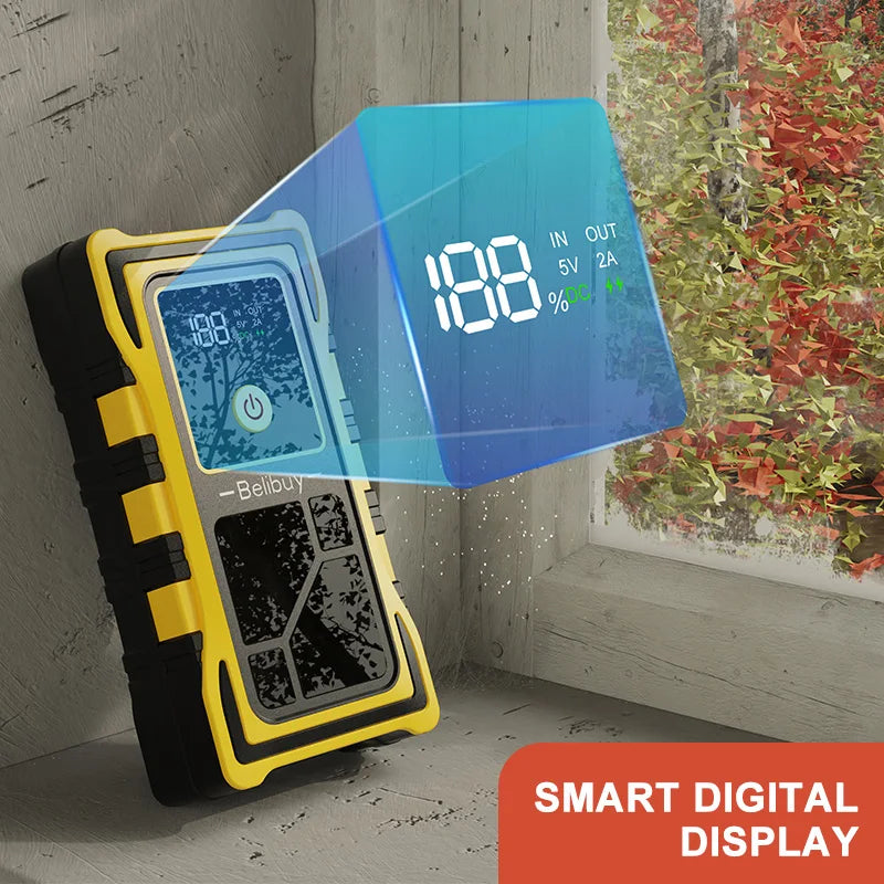 Portable Jump Starter 7000A Peak Current Bidirectional Fast Charge