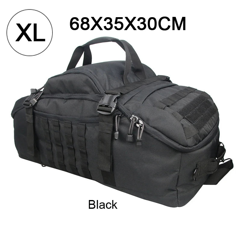 LQARMY Outdoor Tactical Backpack Molle Duffel Bag For Hiking