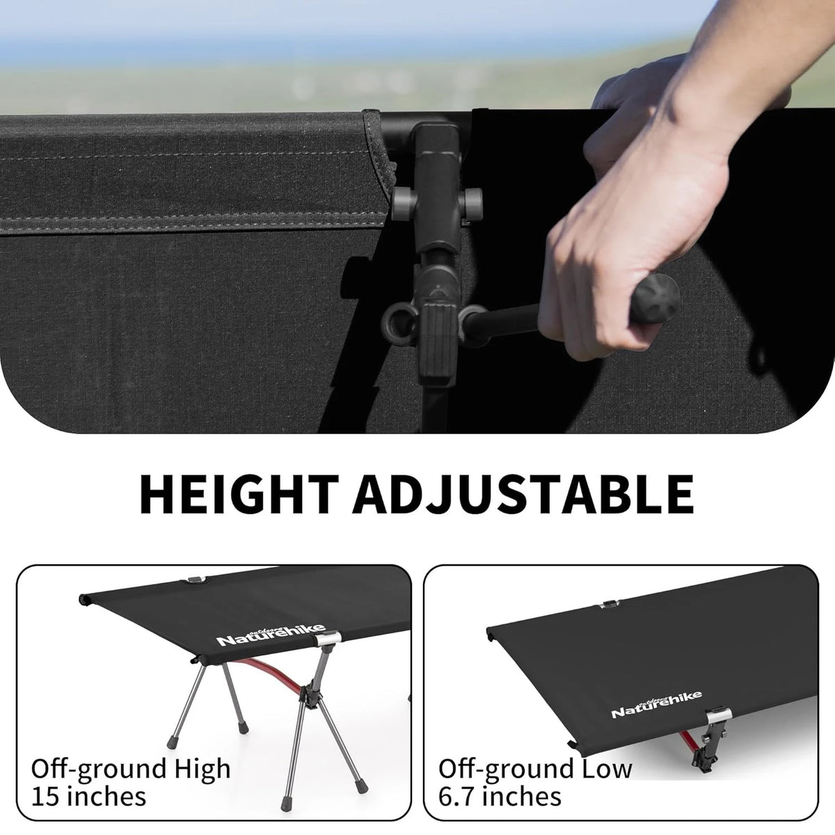 Naturehike Folding Camping Cot For Portable Outdoor Travel