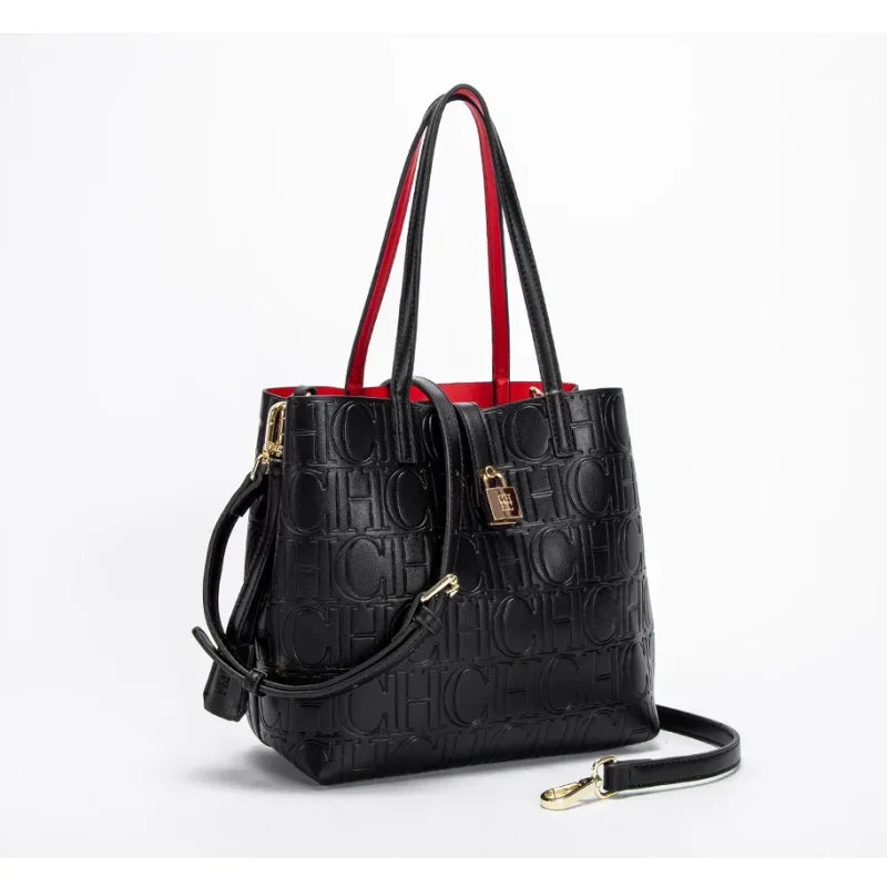 CH Women Tote Bag Large Capacity Shoulder Handbag Purse