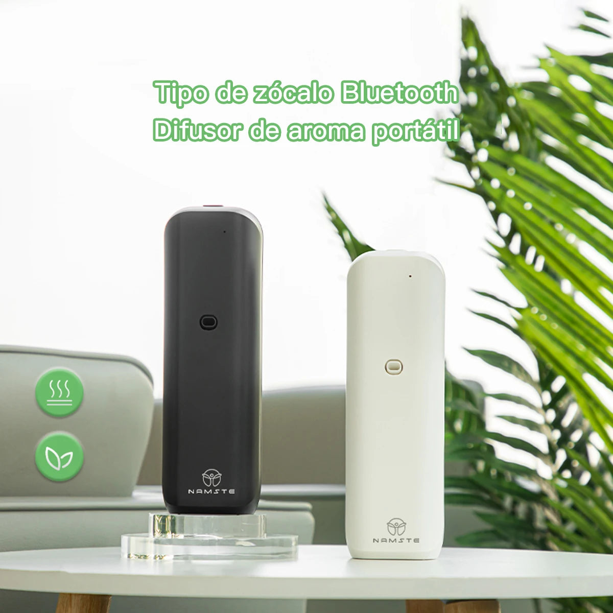 NAMSTE Waterless Plug In Fragrance Diffuser Bluetooth Essential Oils